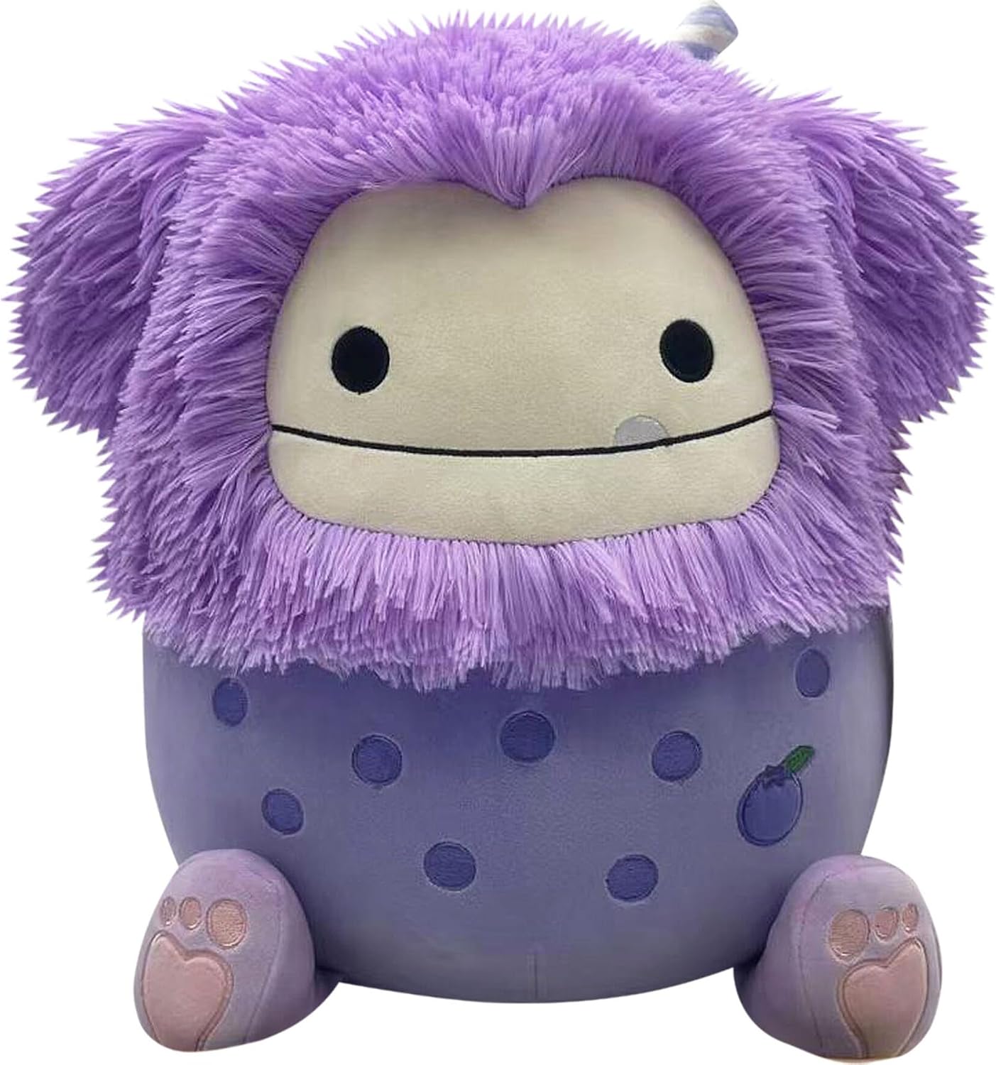 Squishmallows Original 14in Dilka the Boba Lavender Bigfoot – Official Jazwares Plush (Large)