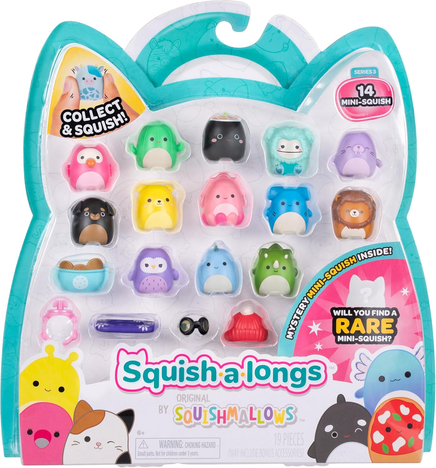 Squish-a-longs Mini-Squish 14-Pack (Wave 3, Style 2) Style 2 (W3)
