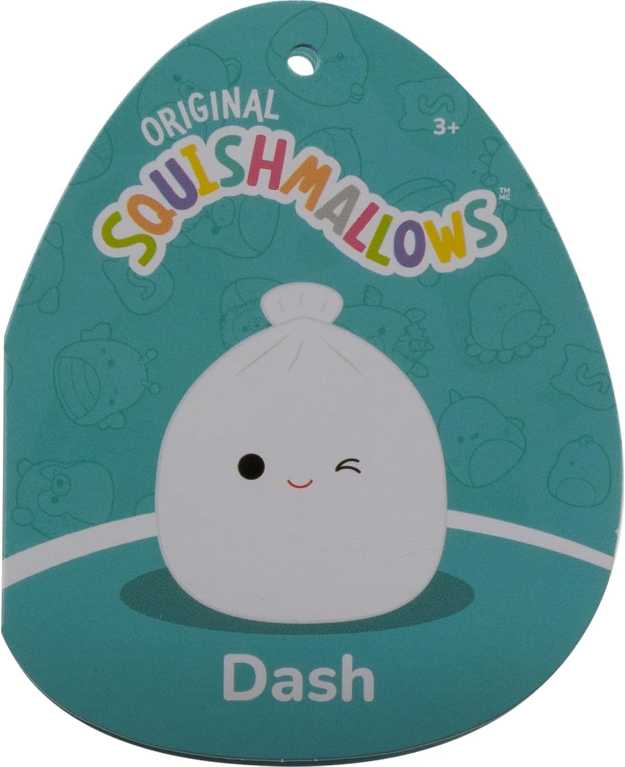 Squishmallows Original 8in Dash the Winking Dumpling – Official Jazwares Plush (Little)