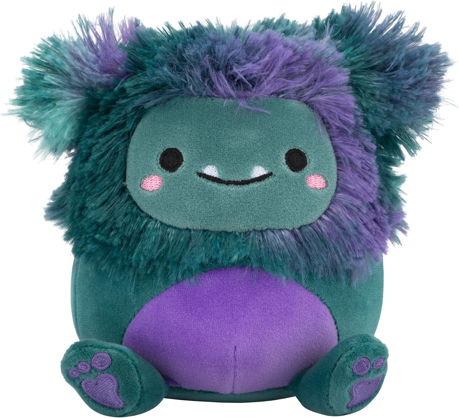 Squishmallows Original 5-Inch JT Dark Teal Bigfoot - Official Jazwares Plush (Little)