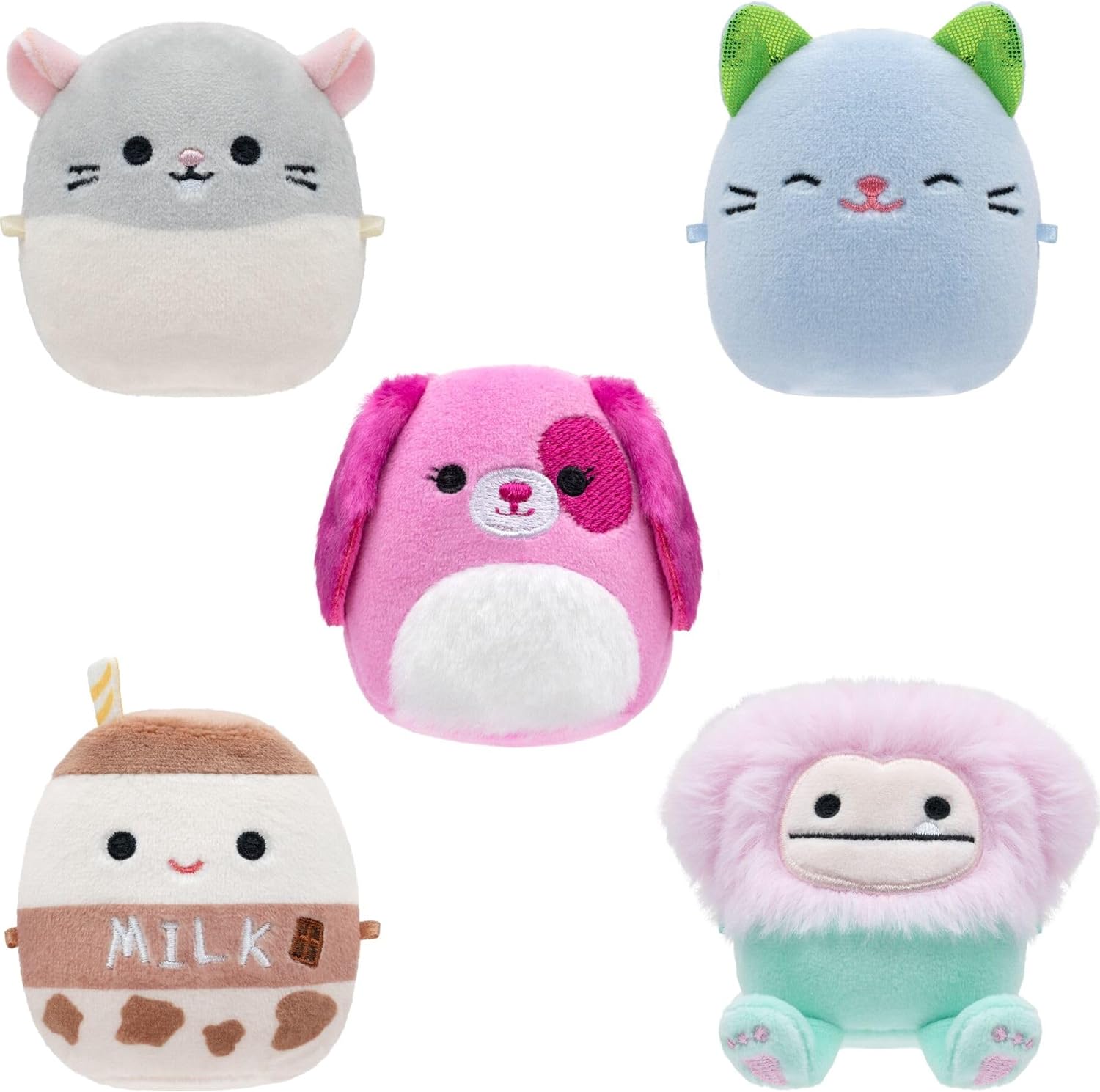 Squishmallows Original Micromallows Plush 5-Pack Squad 5
