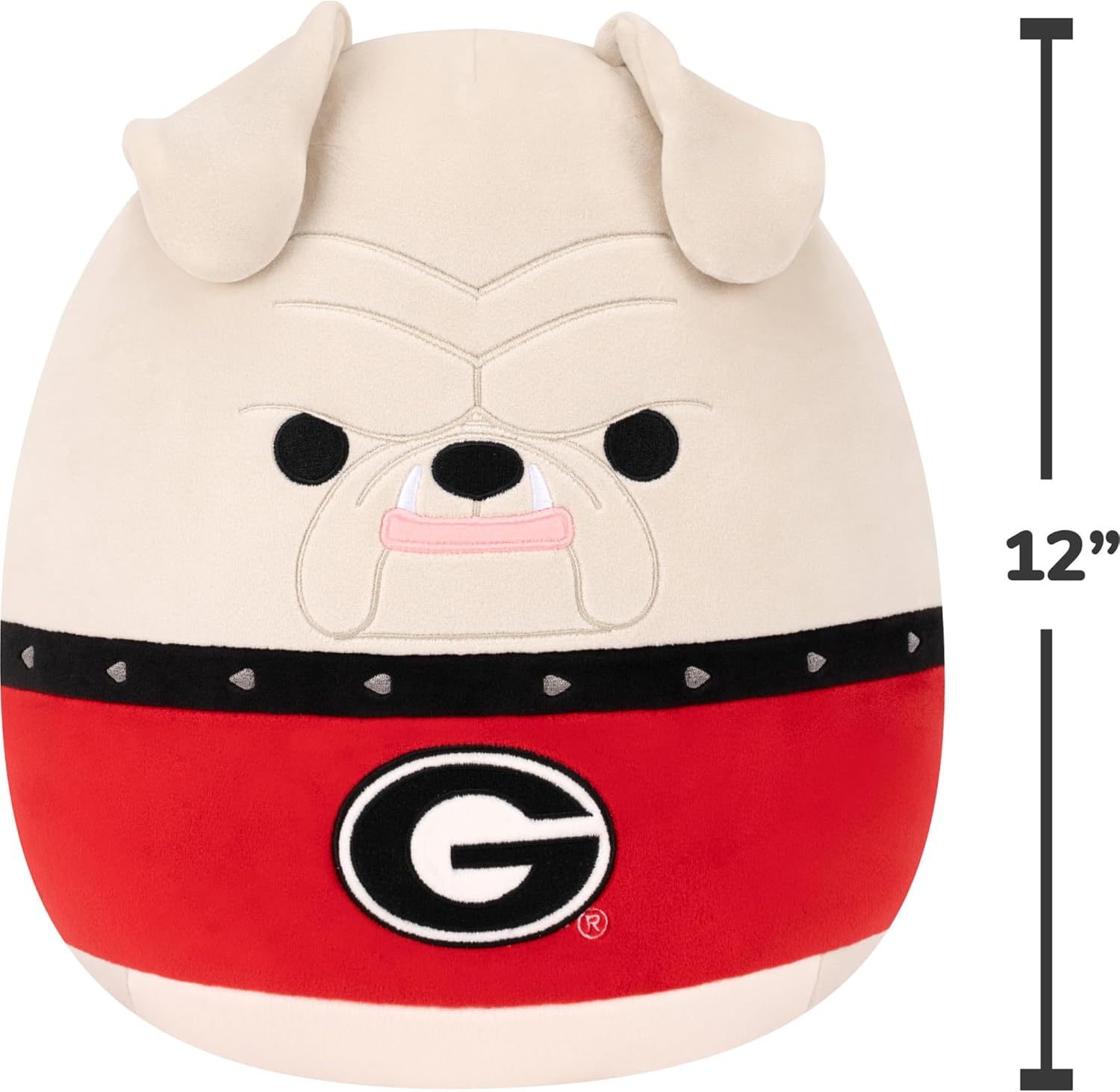 Squishmallows Original University of Georgia 12in Hairy Dawg Plush