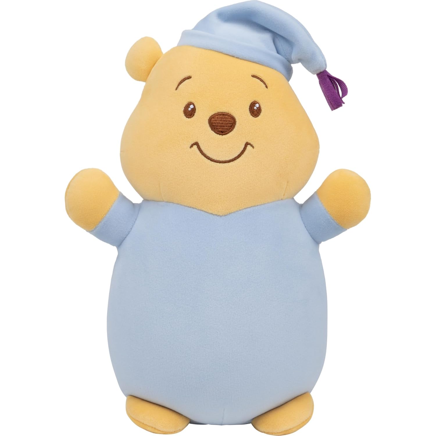 Squishmallows Original Disney 10in Winnie the Pooh in Pajamas HugMees – Ultrasoft Official Jazwares Plush (Medium-Sized)