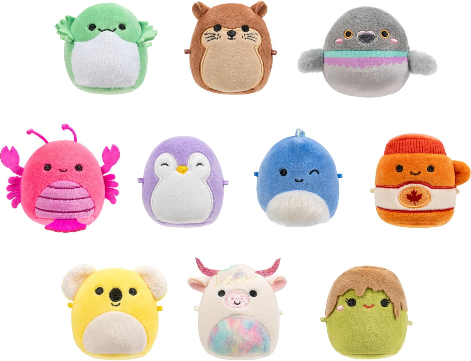 Squishmallows Original Micromallows Plush 10-Pack Squad 3