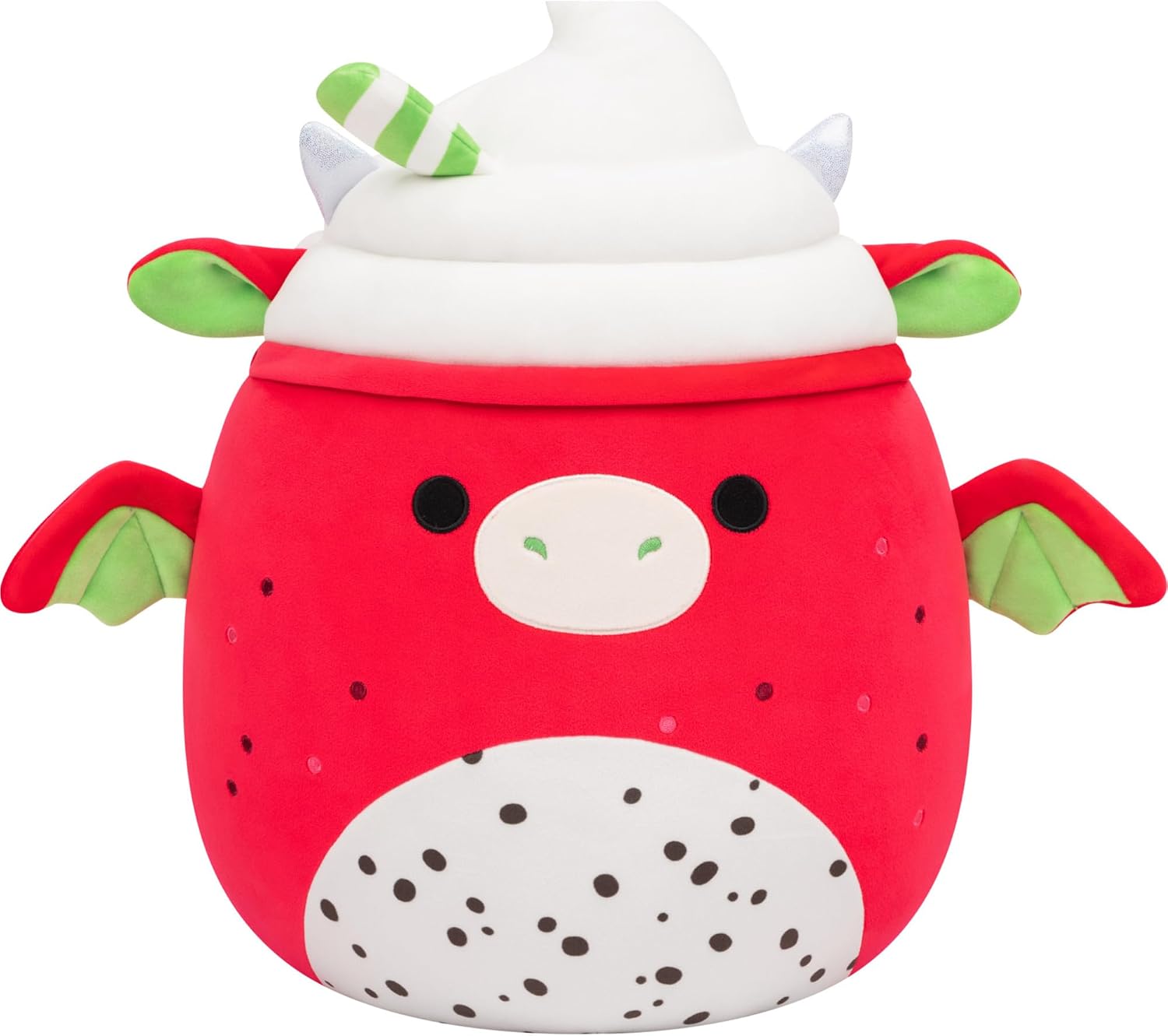 Squishmallows Original 14in Icarus the Dragonfruit Drink – Official Jazwares Plush (Large)
