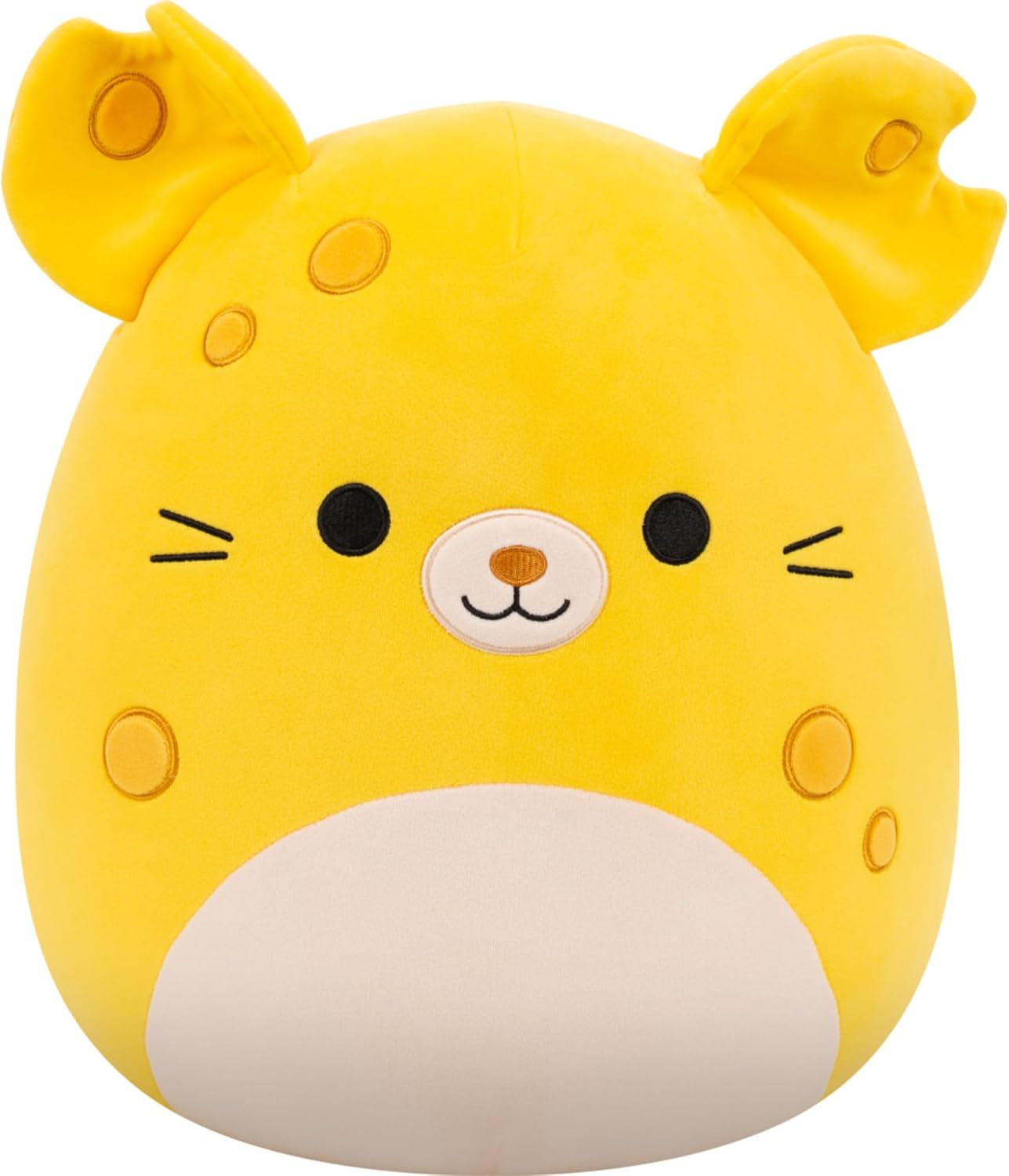 Squishmallows Original 12in Amelia the Cheese Mouse – Official Jazwares Plush (Medium-Sized)