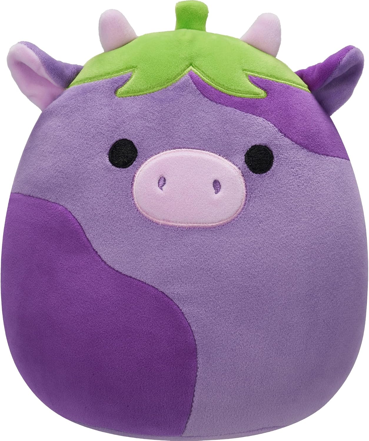 Squishmallows Original 8in Frederick the Eggplant Cow – Official Jazwares Plush (Little)