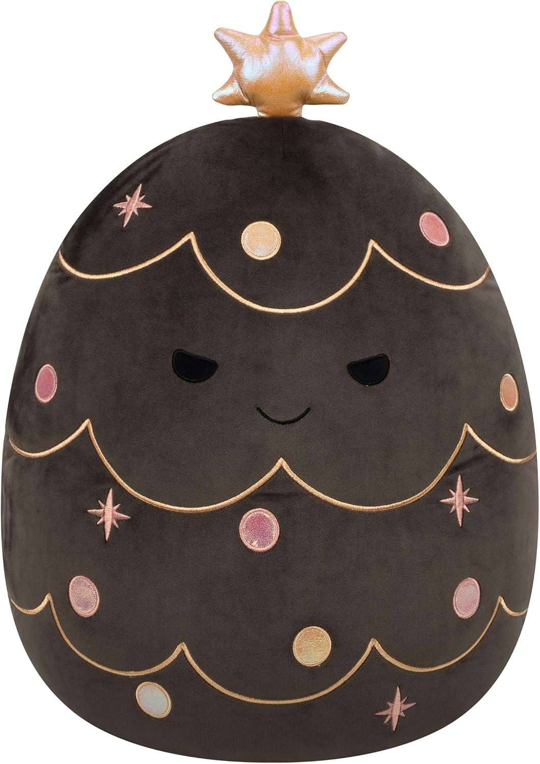 Squishmallows Original 20in Ulysses the Black Christmas Tree – Official Jazwares Holiday Plush (Jumbo)