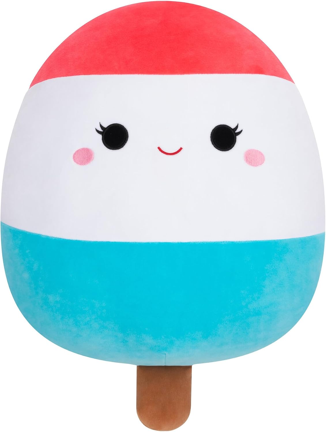 Squishmallows Original 16-Inch Lelila Red, White, and Blue Popsicle - Official Jazwares Large Plush