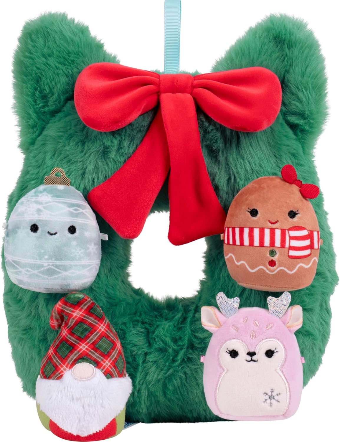 Squishmallows Original 4-Pack Micromallows Holiday Wreath