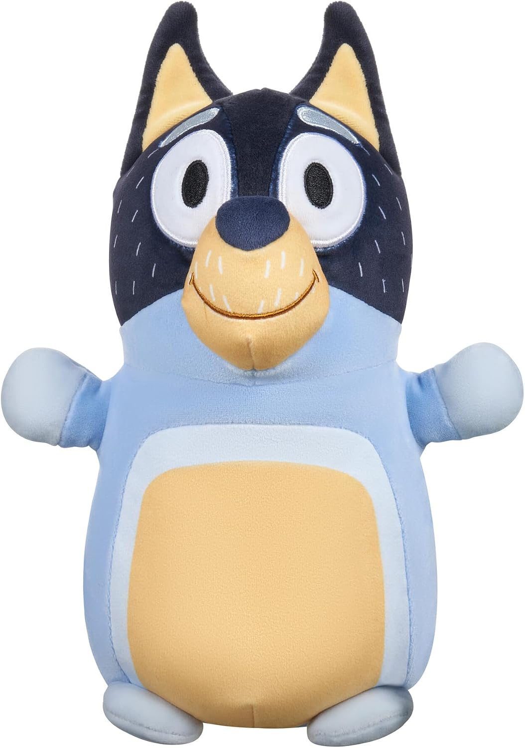 Squishmallows Original Bluey 10-Inch Bandit HugMees - Medium-Sized Ultrasoft Official Jazwares Plush