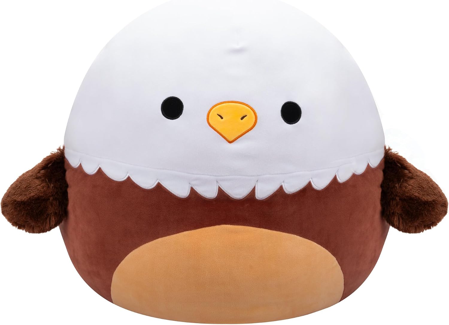 Squishmallows Original 20-Inch Edward Bald Eagle with Fuzzy Wings - Official Jazwares Jumbo Plush