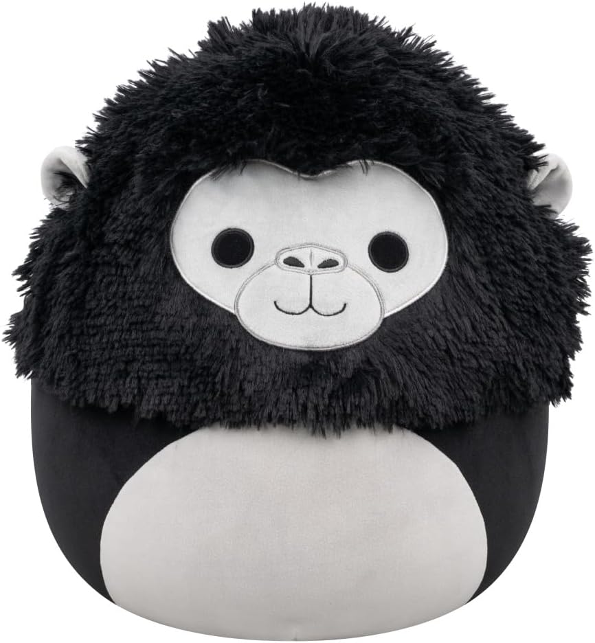 Squishmallows Original 14in Aron the Black Gorilla – Official Jazwares Plush (Large)