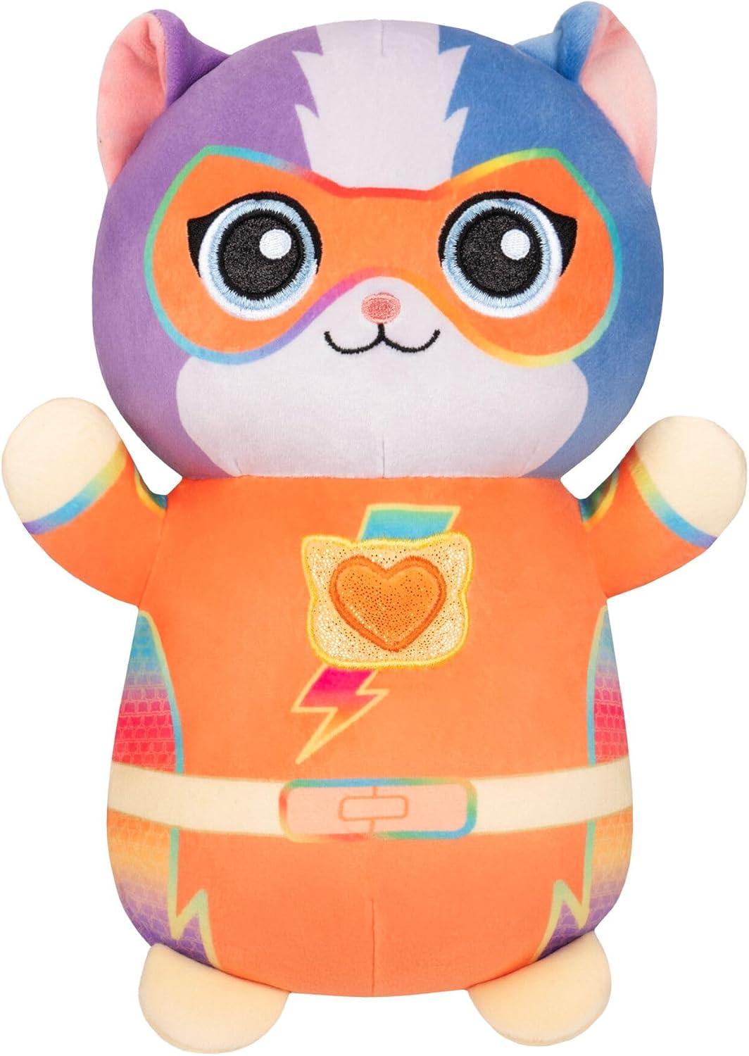 Squishmallows Original Disney SuperKitties 10in Buddy HugMees – Ultrasoft Official Jazwares Plush (Medium-Sized)