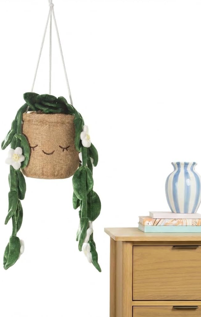 Jazwares Greenhouse by Russ 8-Inch Hanging Plant with Flowers Plush - Ultrasoft Official Plush Ages 3+