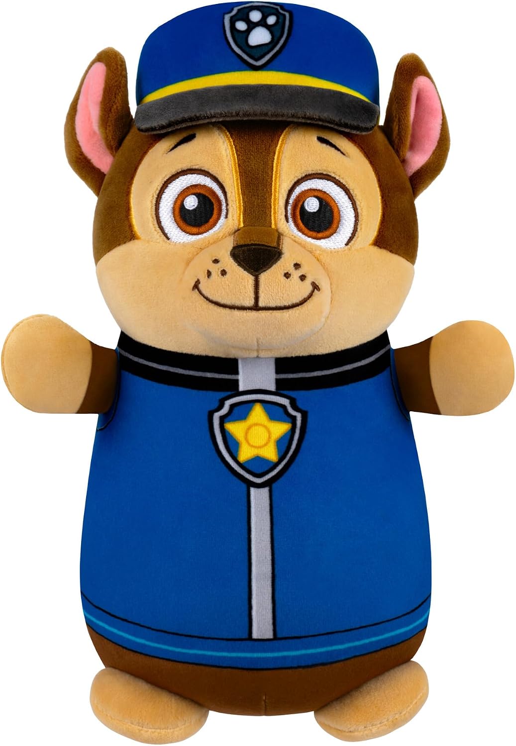 Squishmallows Original Paw Patrol 10in Chase HugMees – Ultrasoft Official Jazwares Plush (Medium-Sized)
