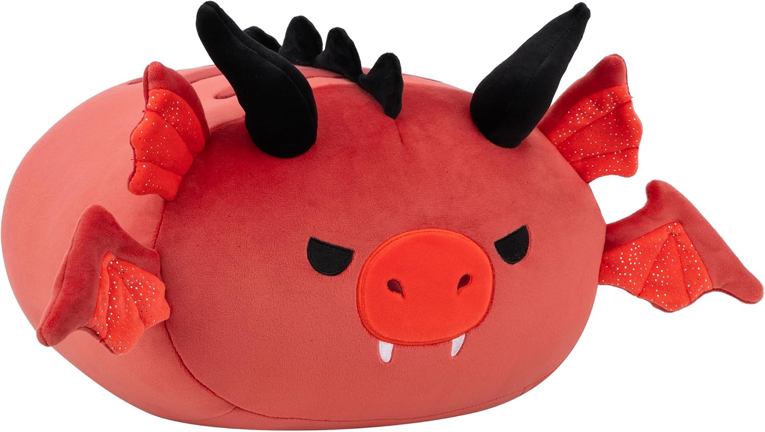 Squishmallows Original Stackables 12in Salami the Red Dragon with Sparkle Belly Plush – Official Jazwares Plush (Medium-Sized)