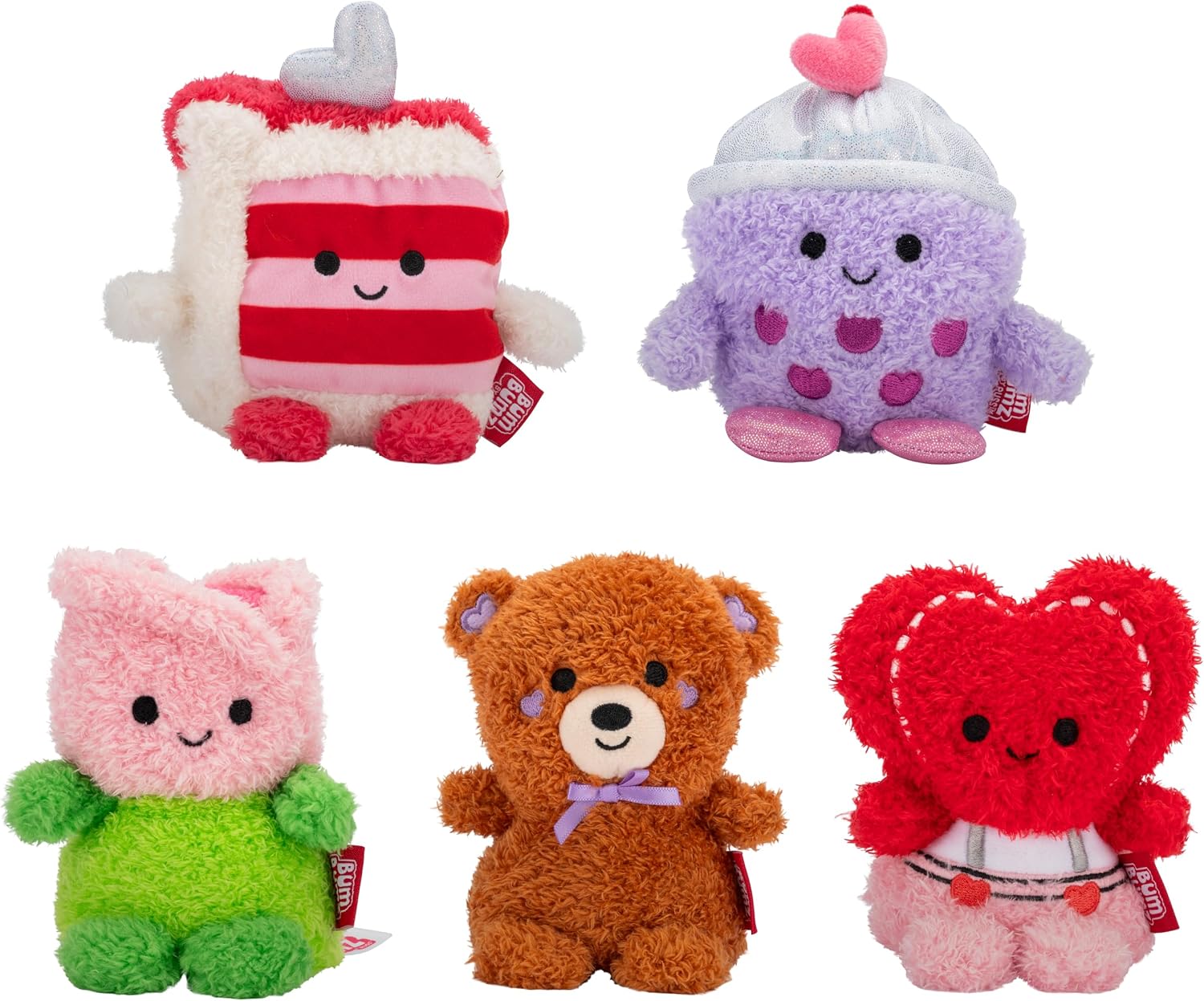 BumBumz 4.5-inch SweetBumz Series III Plush 5-Pack - Collectible Stuffed Toys - from the Makers of Original Squishmallows Sweetbumz (3)