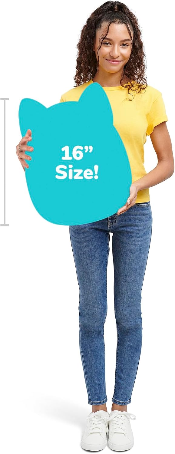 Squishmallows Original 16-Inch Malcolm Mushroom - Official Jazwares Large Plush