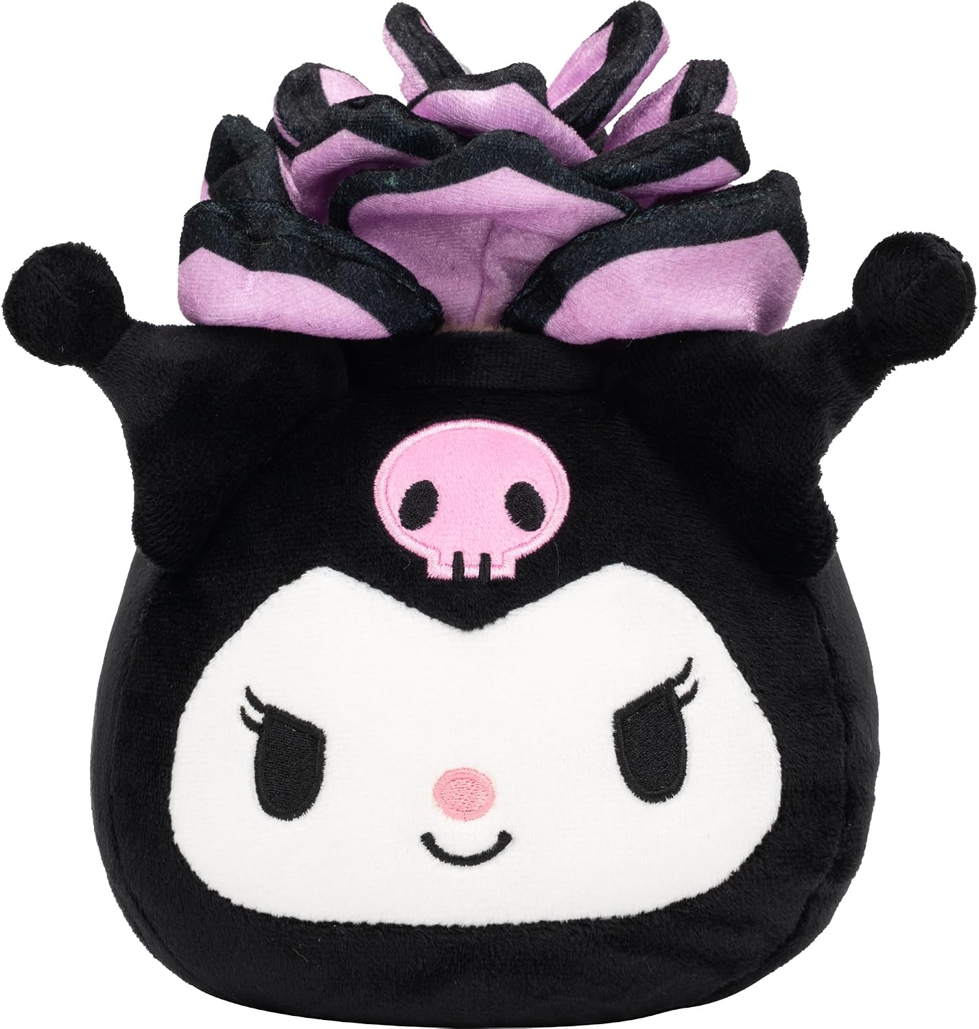 Jazwares Greenhouse by Russ 12-Inch Kuromi™ Succulent Plush - Ultrasoft Official Sanrio® Plush Ages 3+ Kuromi Succulent