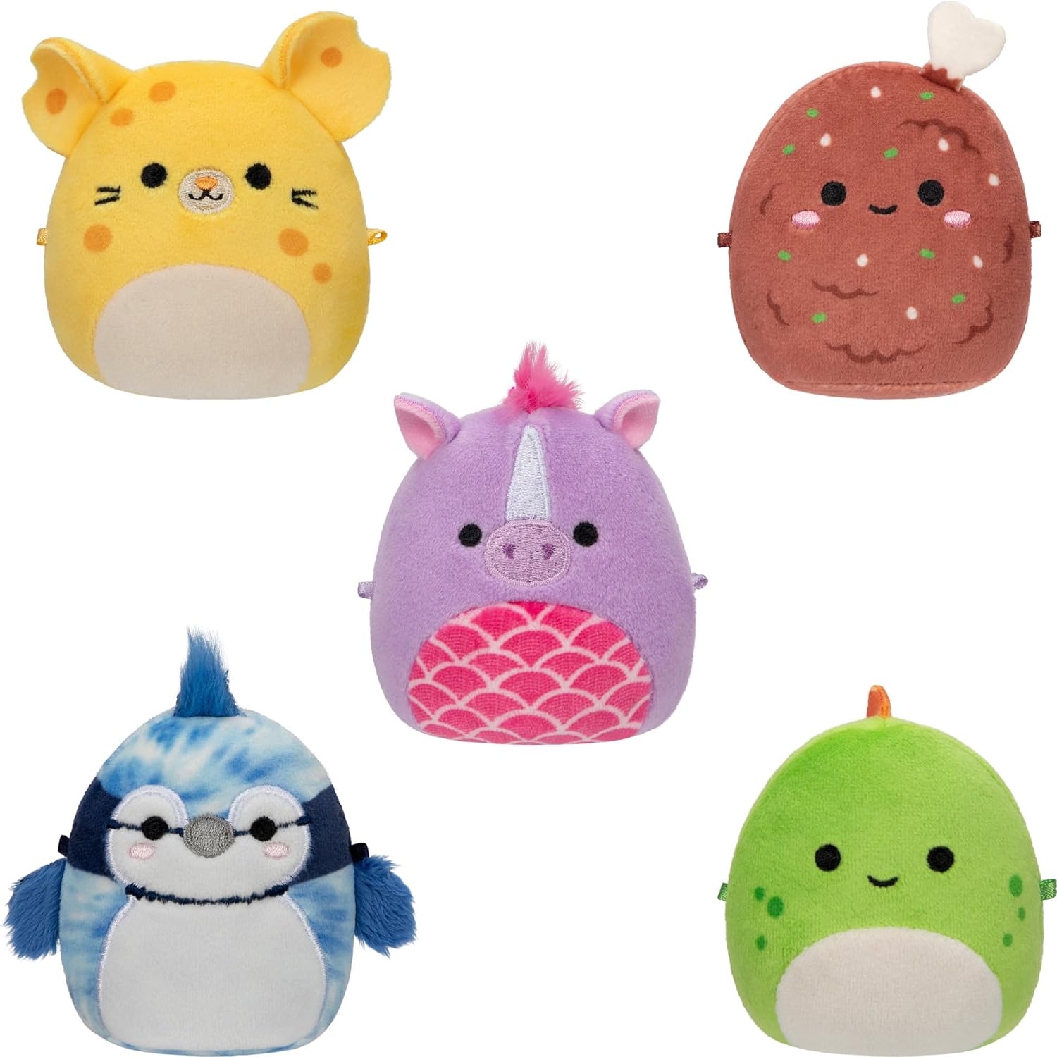 Squishmallows Original Micromallows Plush 5-Pack Squad 4
