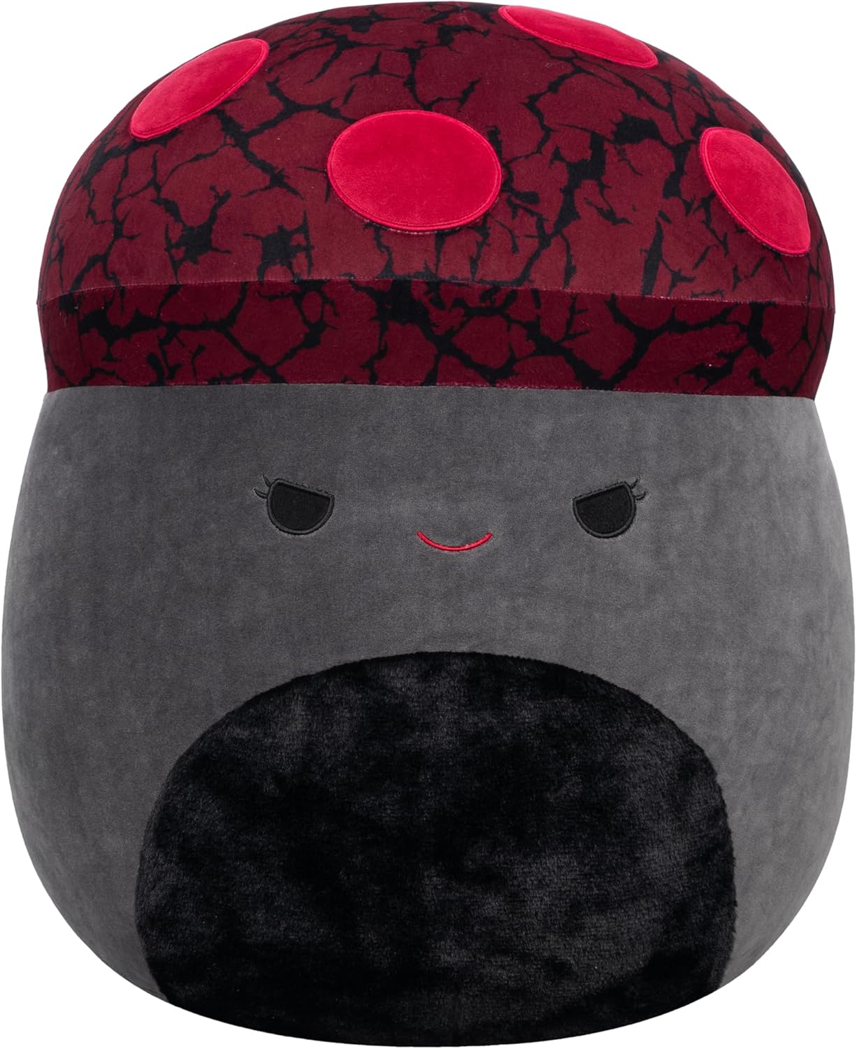Squishmallows Original 20in Gert the Maroon and Black Mushroom – Official Jazwares Plush (Jumbo) Maroon & Black Mushroom