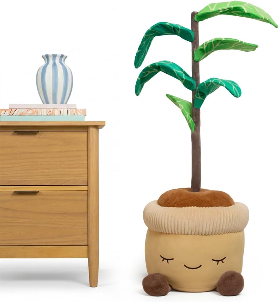 Russ Greenhouse 4 Feet Tall Fiddle Tree Plush - Ultrasoft Official Jazwares Plush - Ages 3+