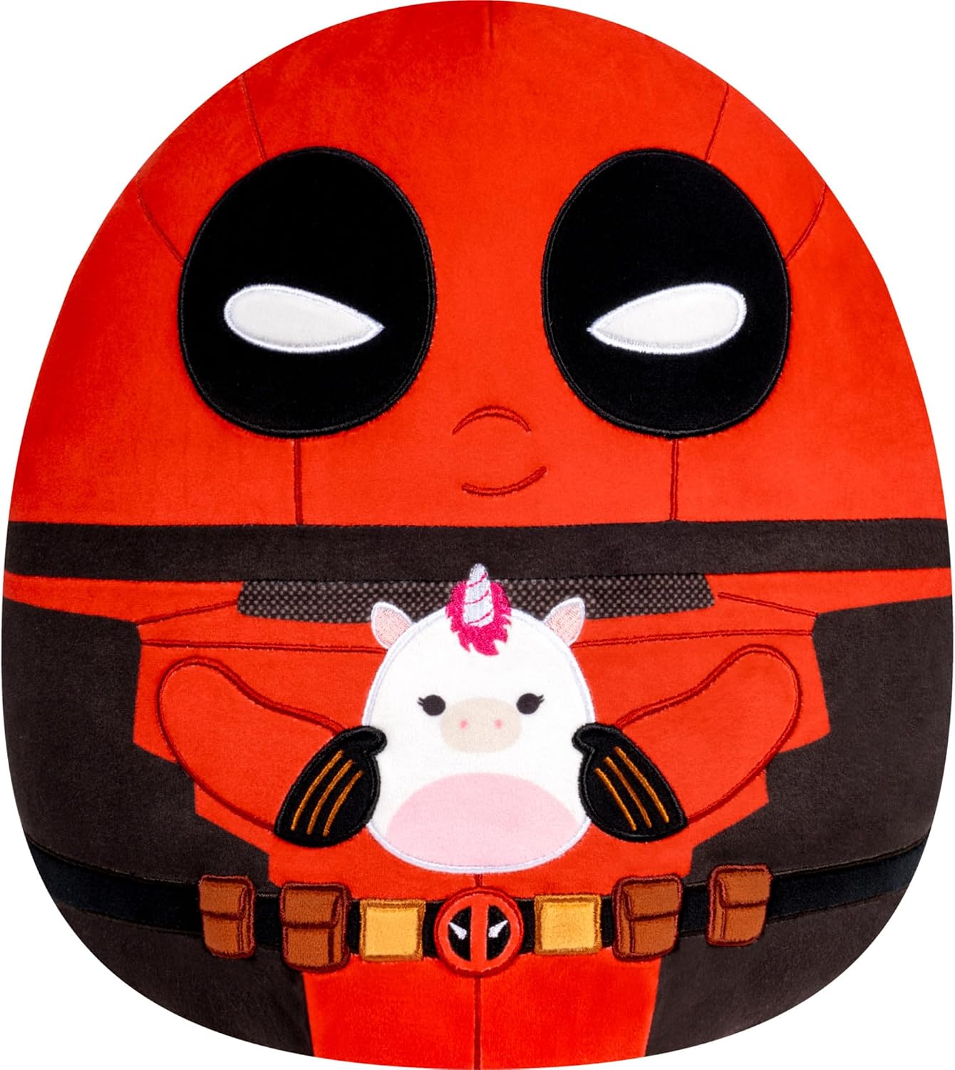 Squishmallows 12-inch Select Series Deadpool Holding Unicorn