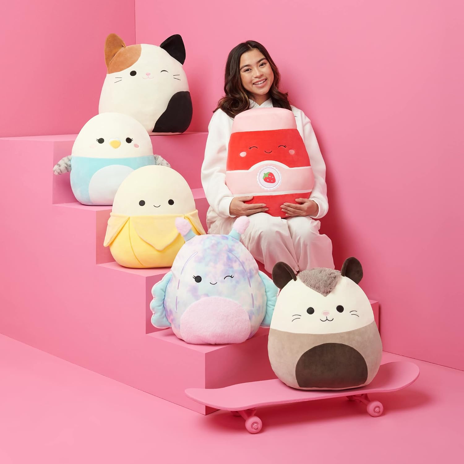 Squishmallows Original 14-Inch Lijjian Brown Capybara - Official Jazwares Large Plush