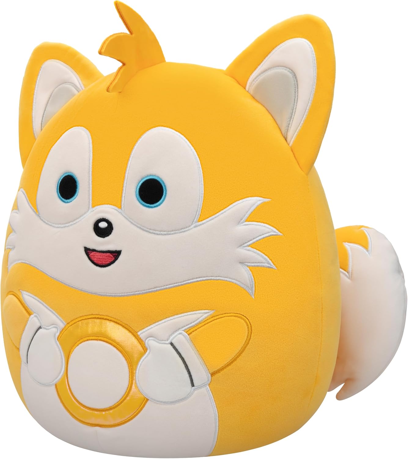 Squishmallows Original 14in “Sonic the Hedgehog” Shadow Holding Green Emerald Plush (Large)