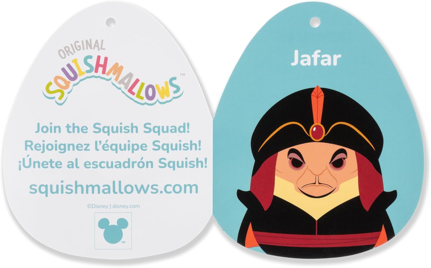 Squishmallows Original 12in Disney Jafar – Official Jazwares Plush (Medium-Sized)