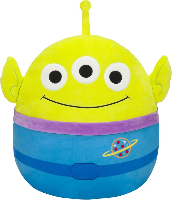 Squishmallows Original 14in Disney Pixar “Toy Story 5” Alien - Official Jazwares Plush (Medium-Sized)